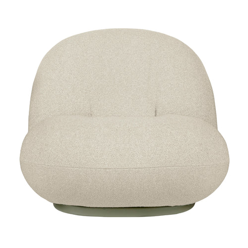 Pacha Lounge Chair: Swivel Base + Outdoor + Without Cover