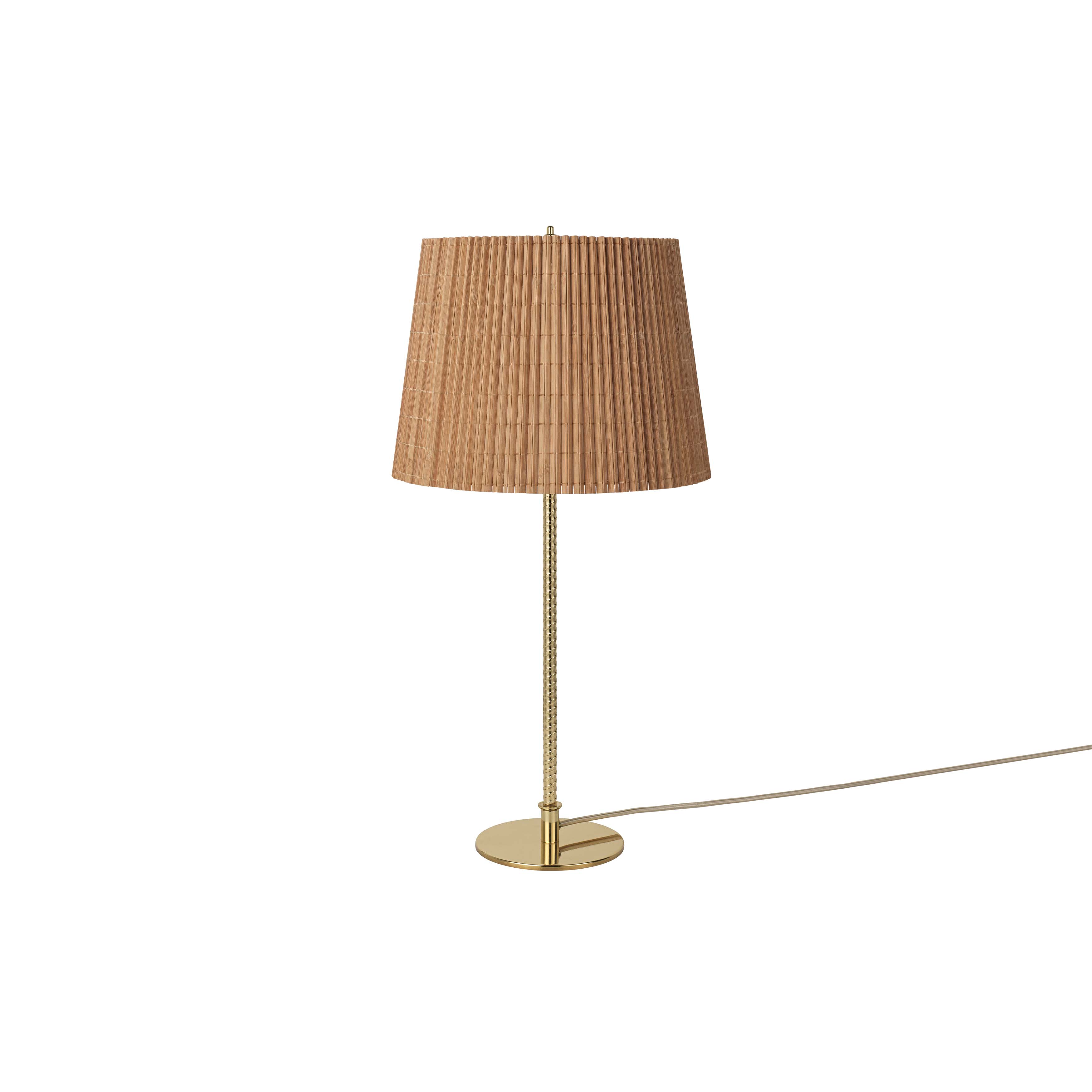 9205 Table Lamp: bamboo