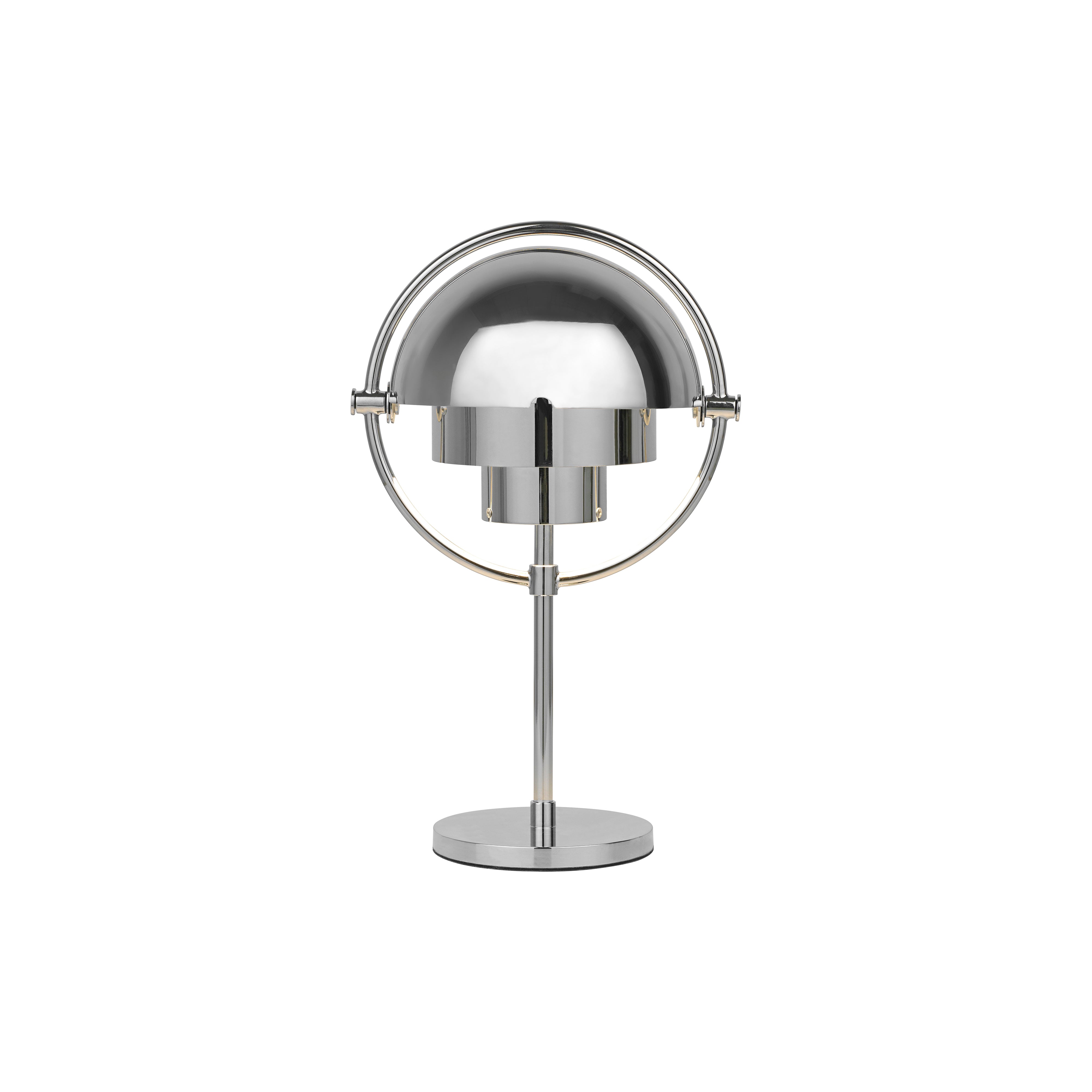 Multi-Lite Portable Lamp: Chrome + Chrome