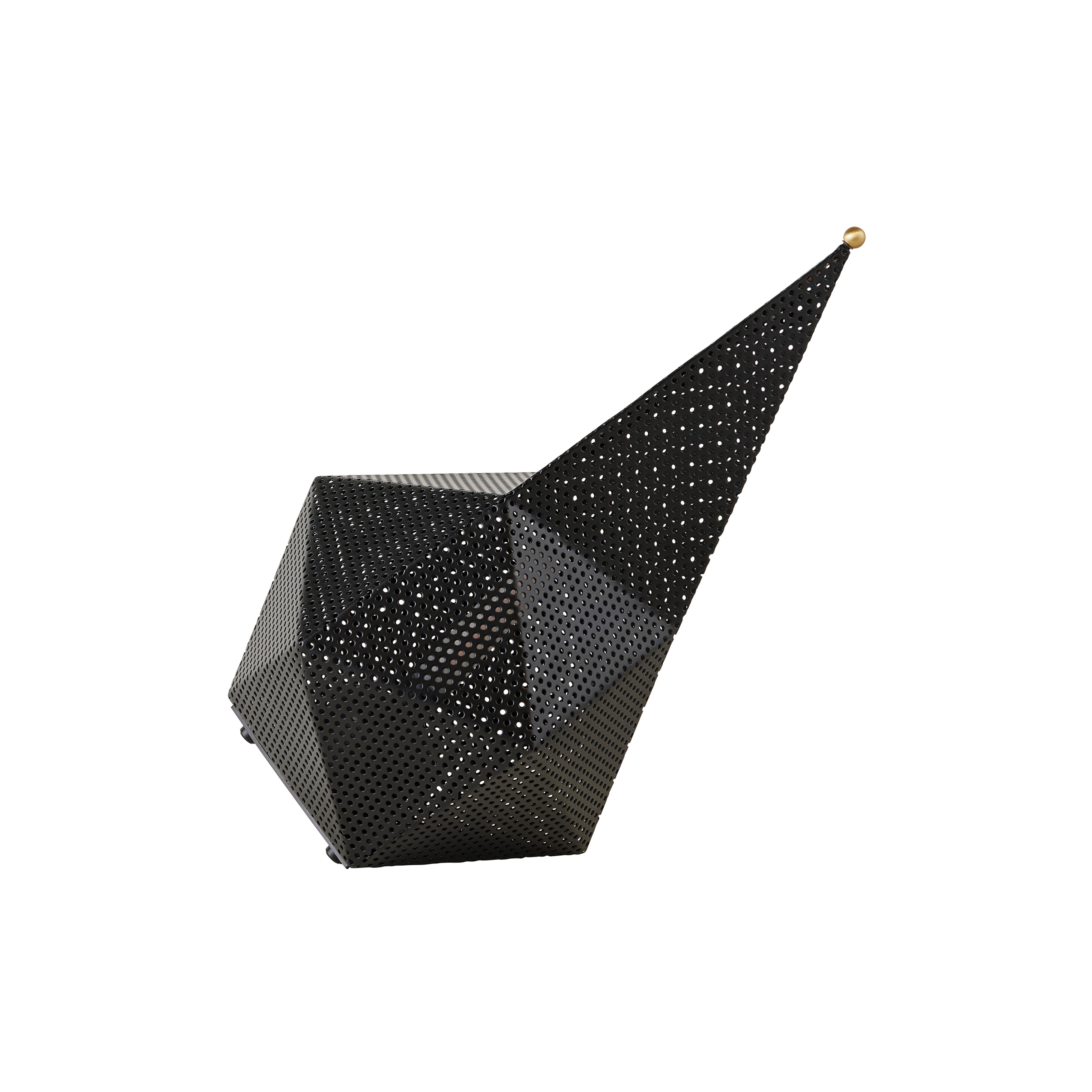 Bagdad Portable Lamp: Soft Black Semi Matt