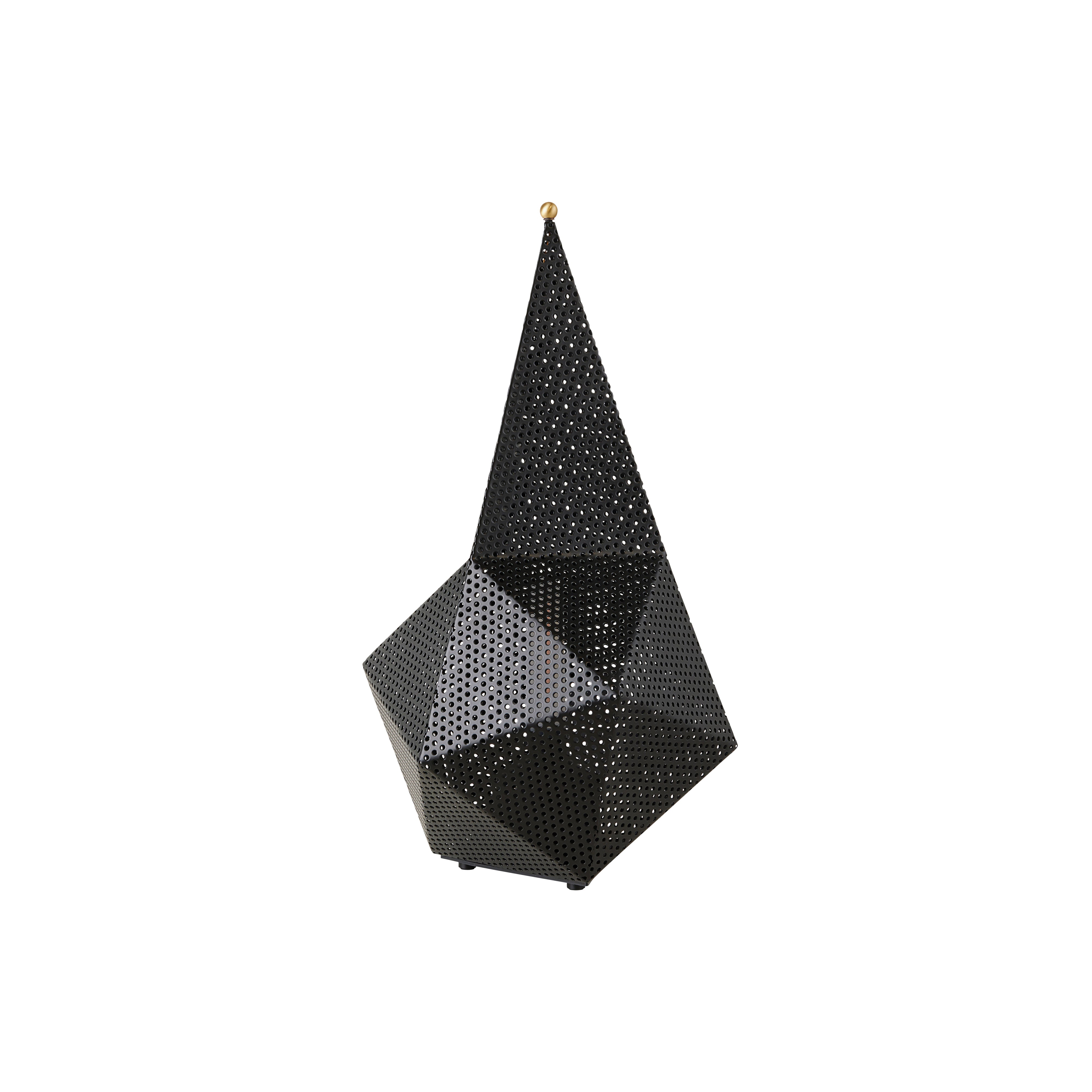Bagdad Portable Lamp: Soft Black Semi Matt