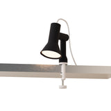 Gallery Clamp Light: Carbon + White