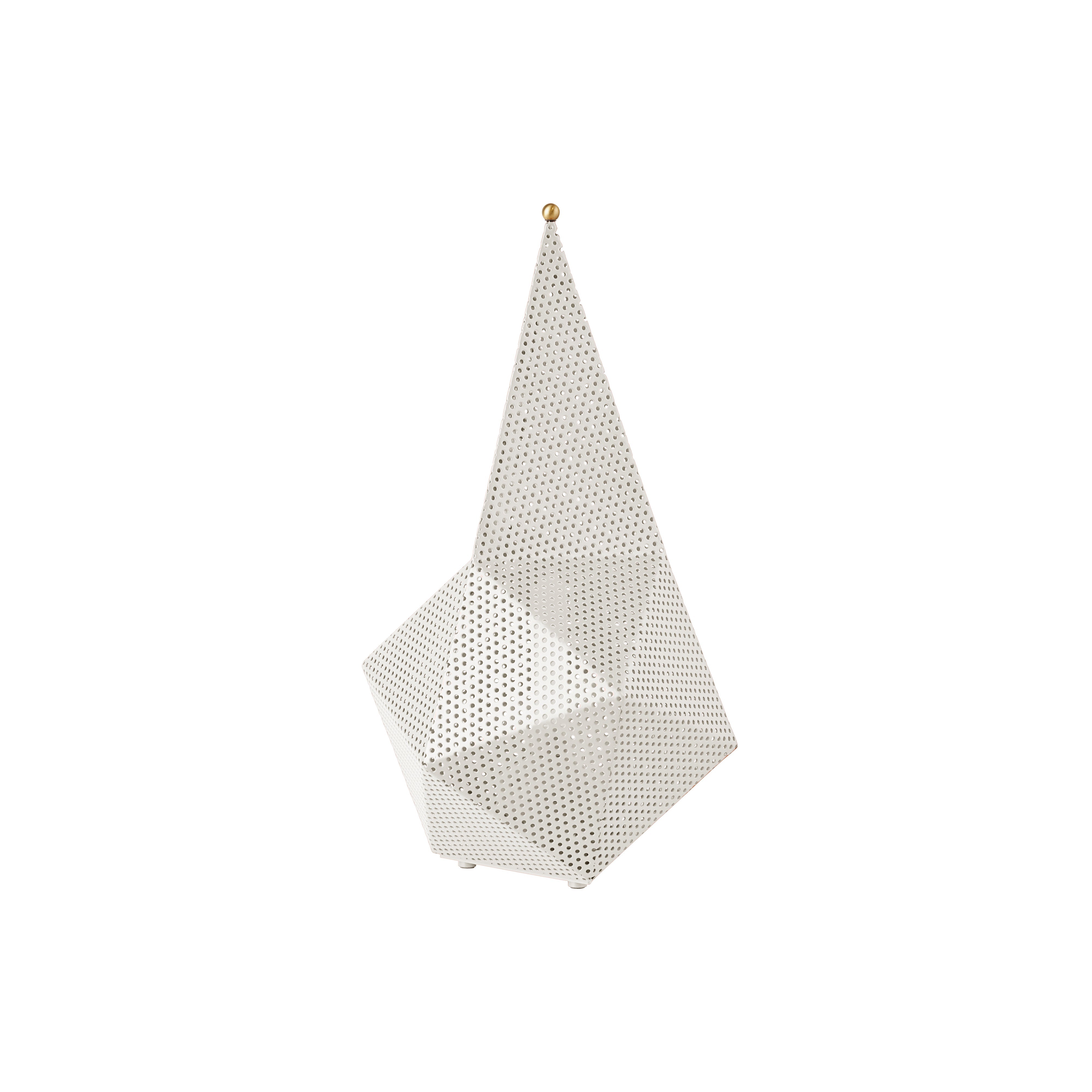 Bagdad Portable Lamp: Cream White Semi Matt