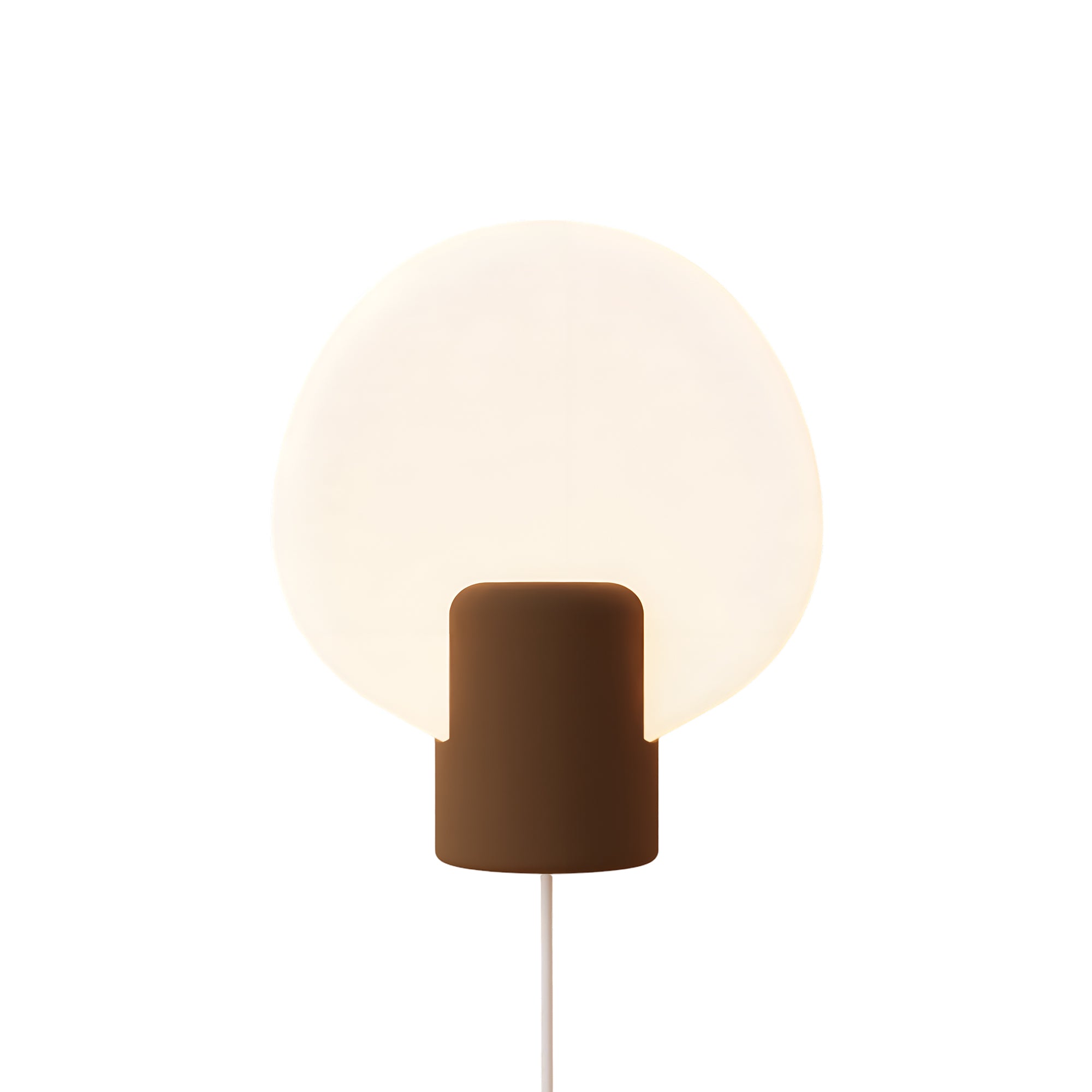 Pavone Wall Light: Walnut