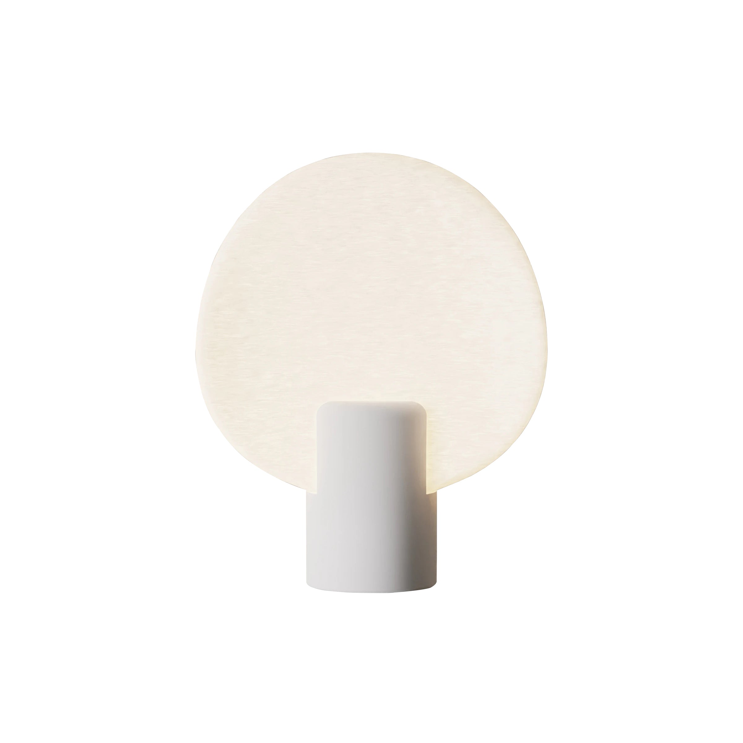 Pavone Table Light: Snow