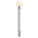 Pavone Floor Light: Meadow + Black