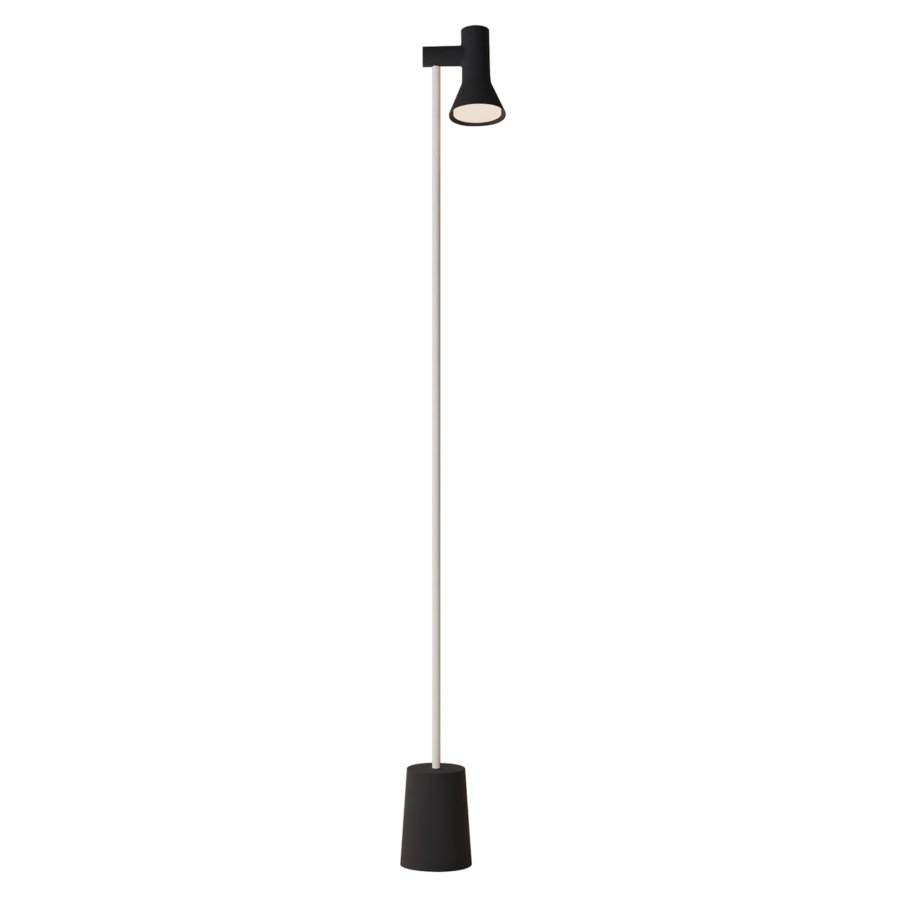Gallery Floor Light: Carbon + White