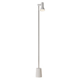 Gallery Floor Light: Snow + Chrome