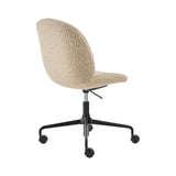 Beetle Adjustable Meeting Chair: 4-Star Base + Full Upholstered + With Castors