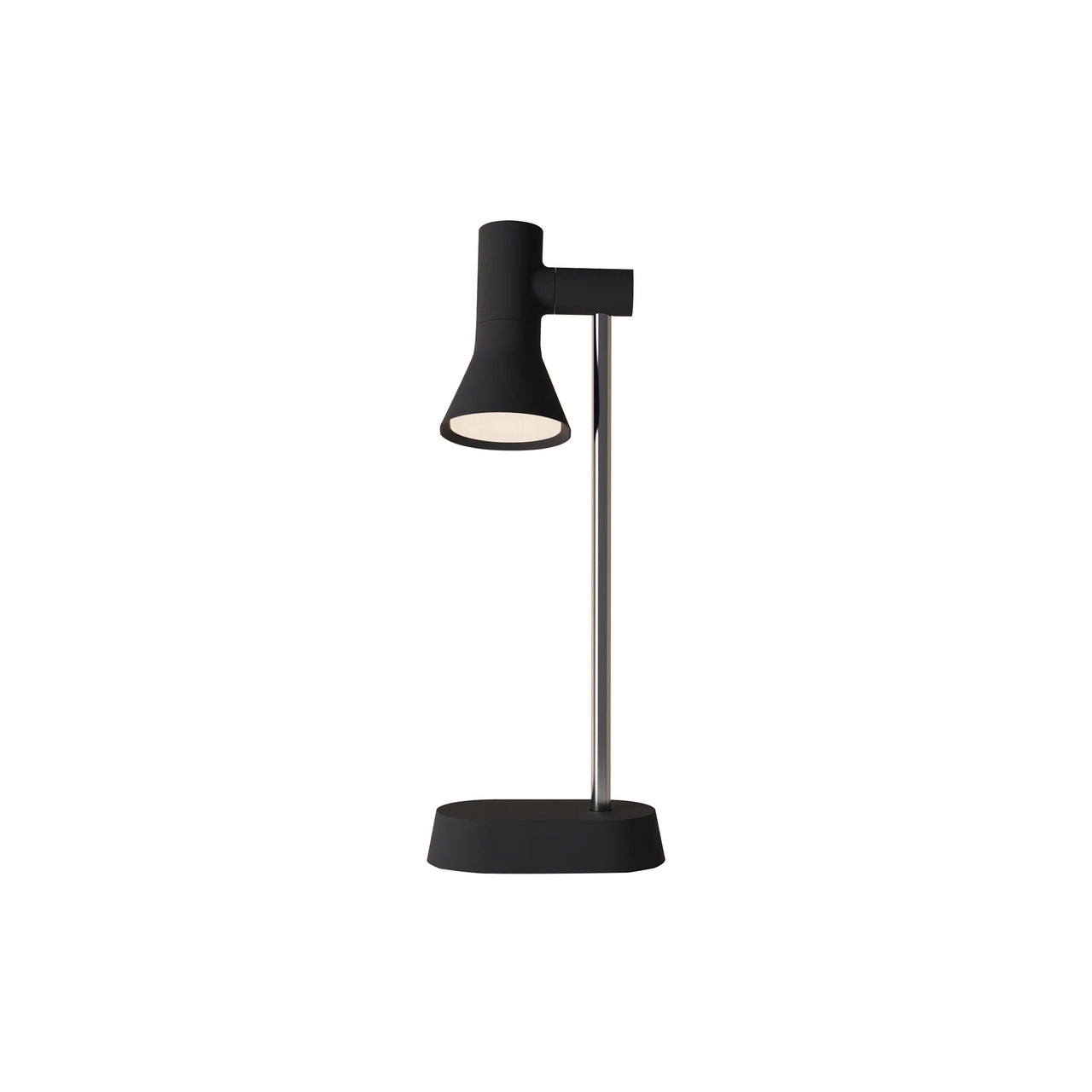 Gallery Task Light: Carbon + Chrome