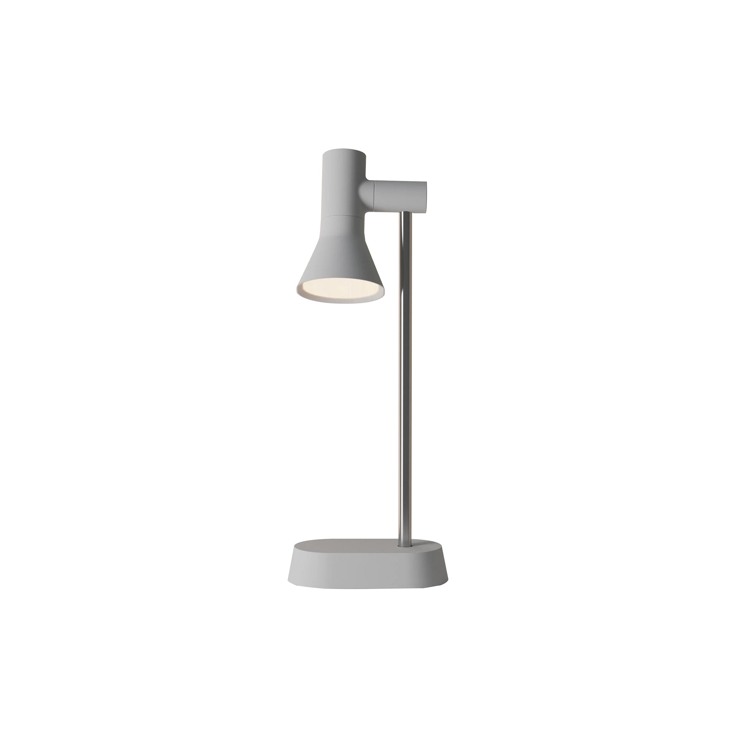 Gallery Task Light: Mist + Chrome