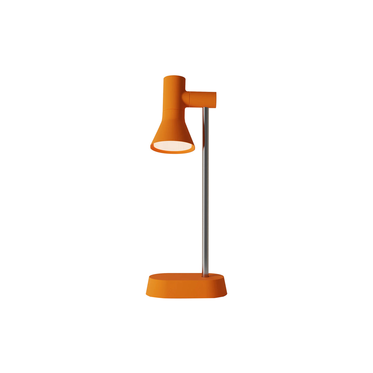Gallery Task Light: Persimmon + Chrome