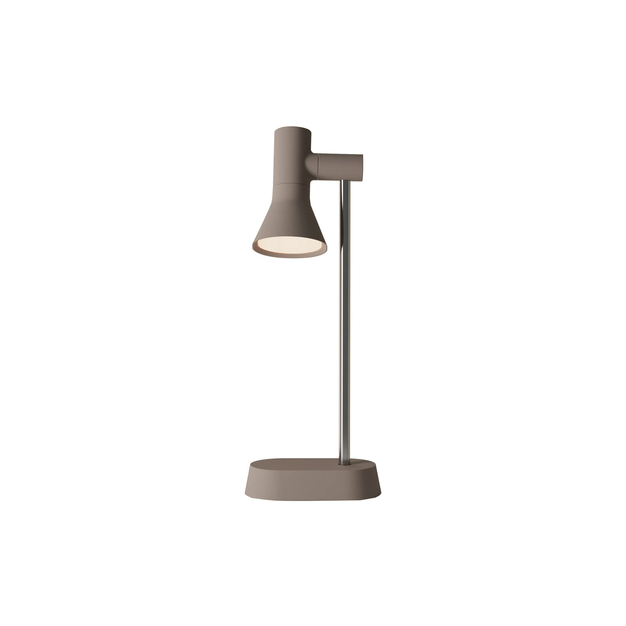 Gallery Task Light: Smoke + Chrome