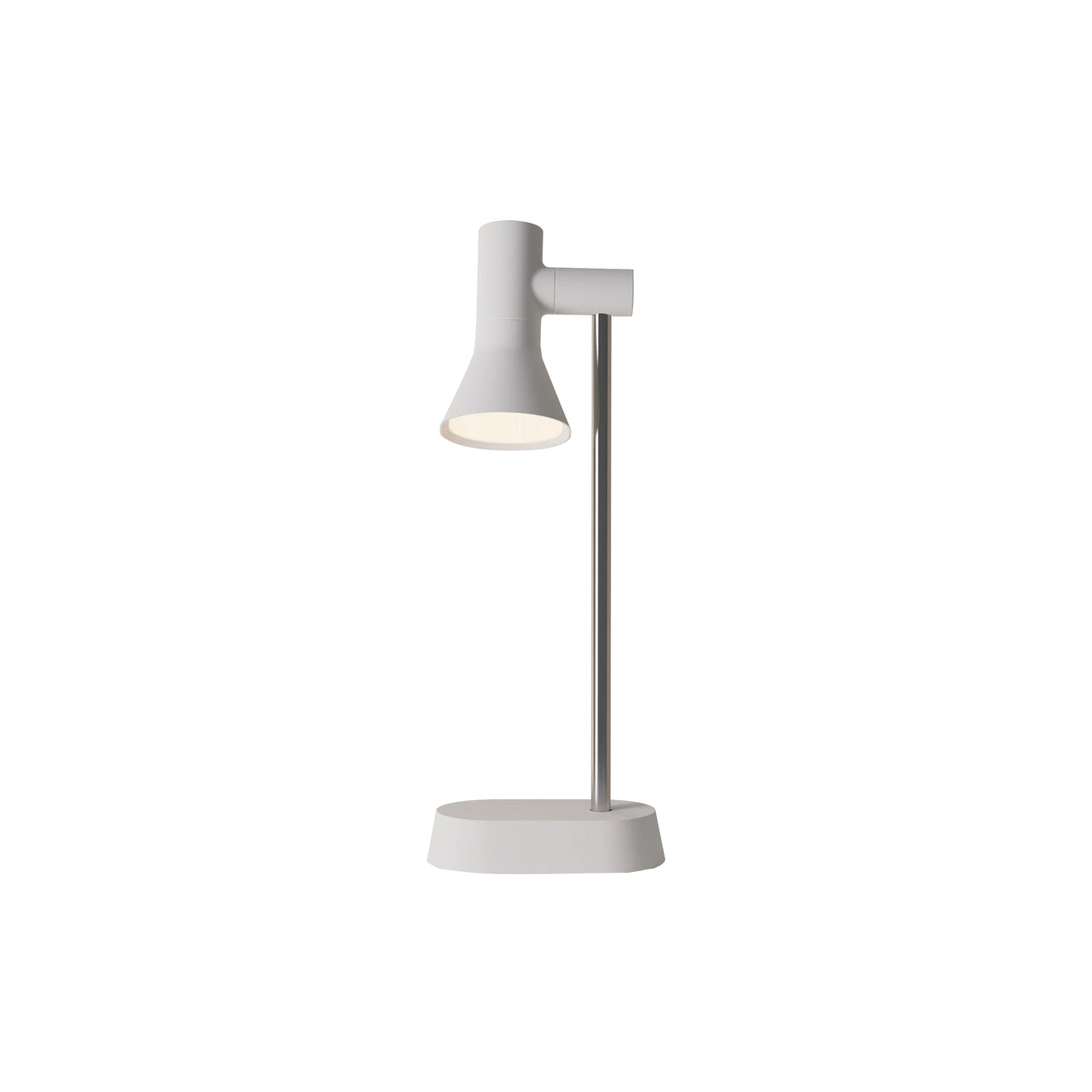 Gallery Task Light: Snow + Chrome