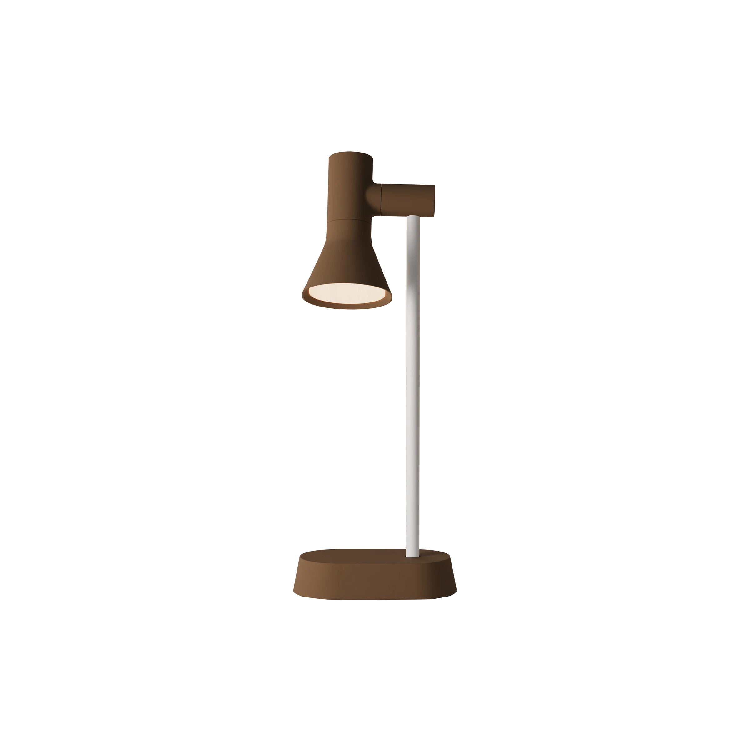 Gallery Task Light: Walnut + White