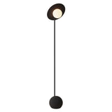 Noah Floor Light: Carbon + Black