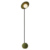 Noah Floor Light: Olive + Black