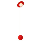 Noah Floor Light: Poppy + White