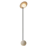 Noah Floor Light: Sand + Black