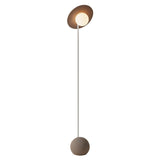 Noah Floor Light: Smoke + White