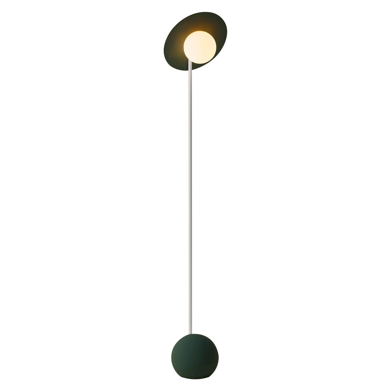 Noah Floor Light: Spruce + White
