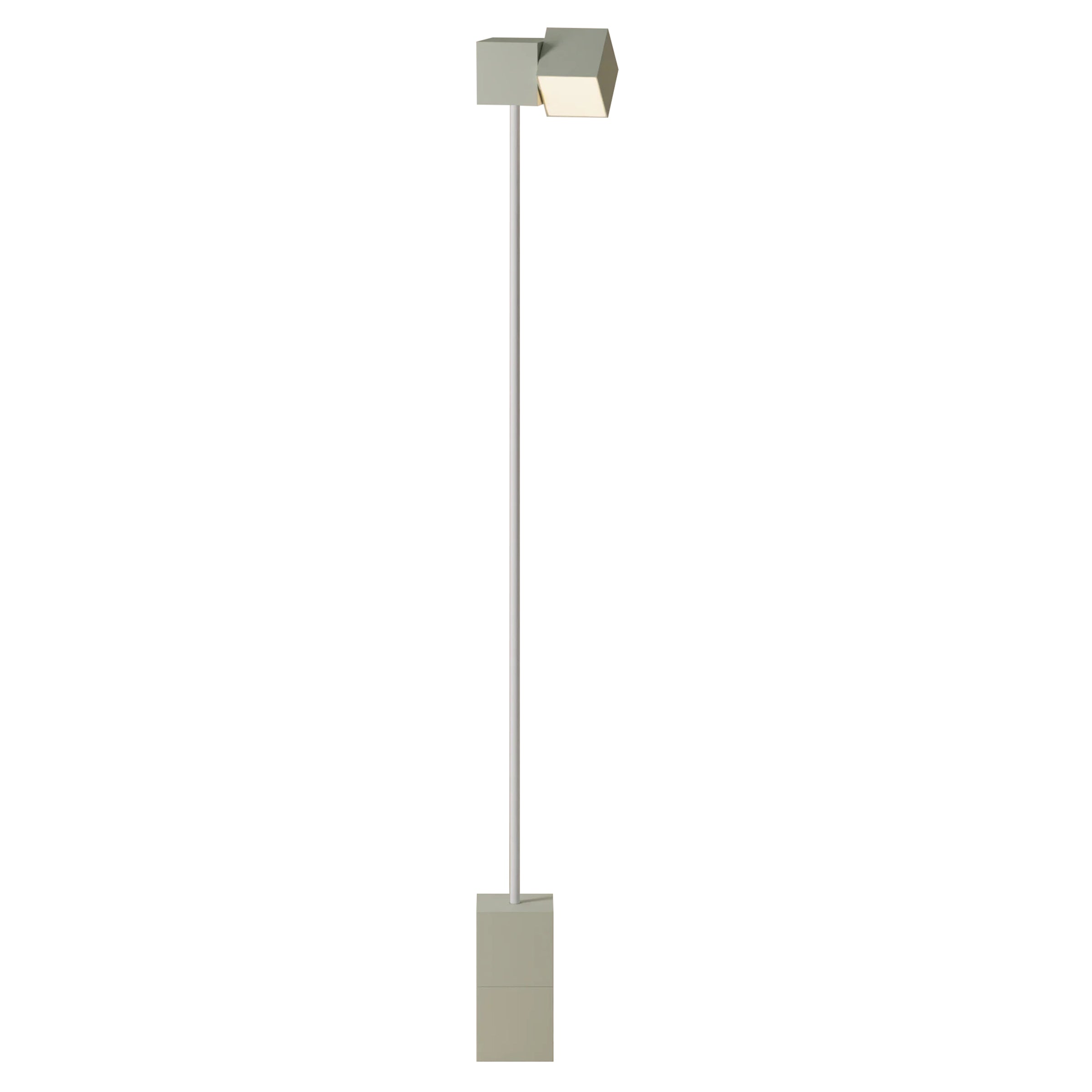 Analog Floor Light: Meadow + White