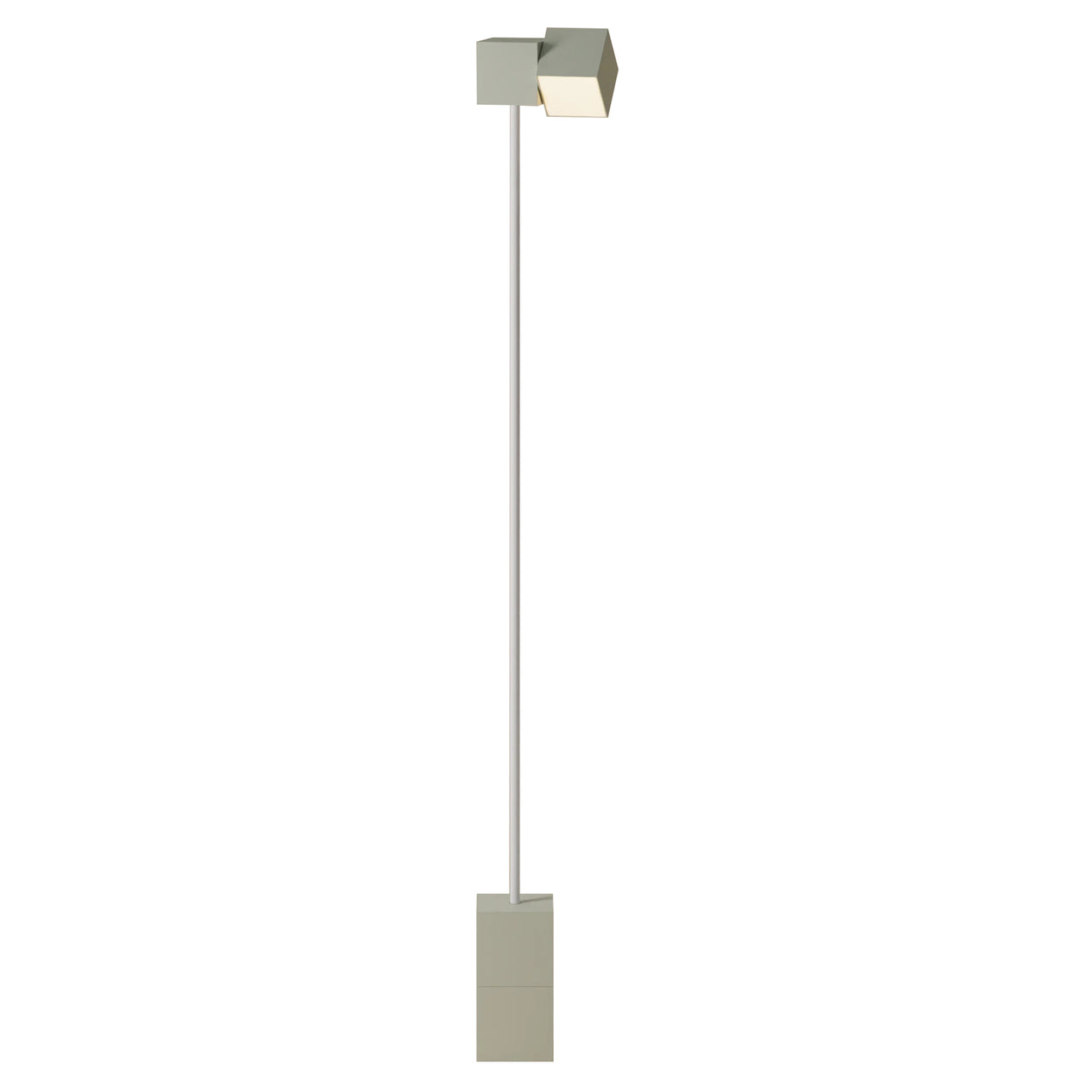 Analog Floor Light: Meadow + White
