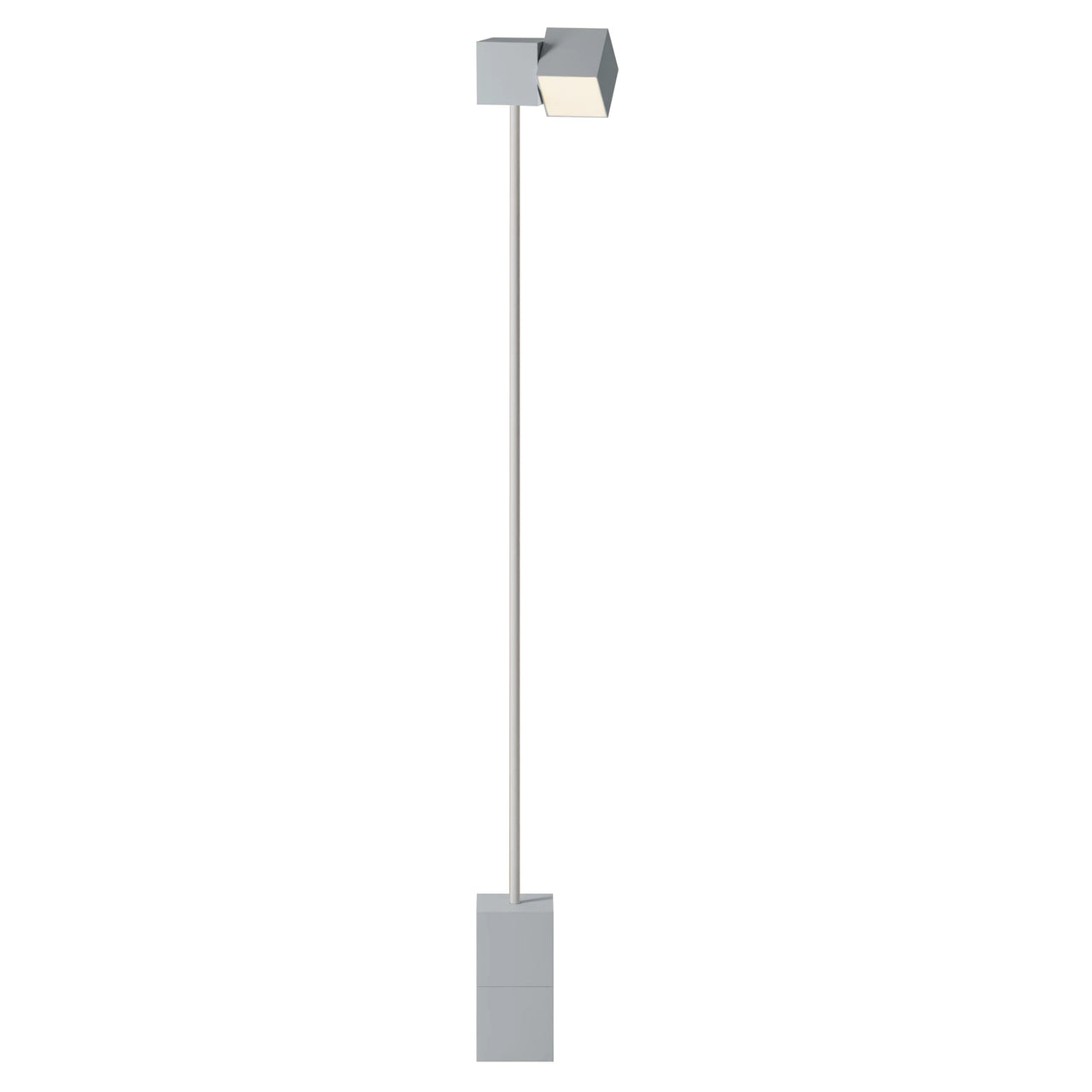 Analog Floor Light: Mist + White