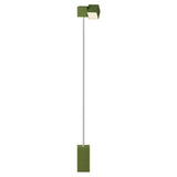 Analog Floor Light: Olive + White