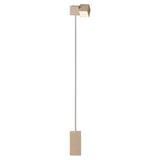 Analog Floor Light: Peach + White