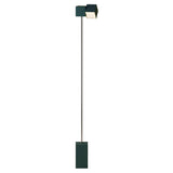 Analog Floor Light: Spruce + Chrome