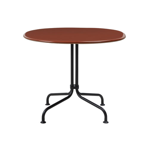 Carmel Lounge Table: Outdoor + Rock Red
