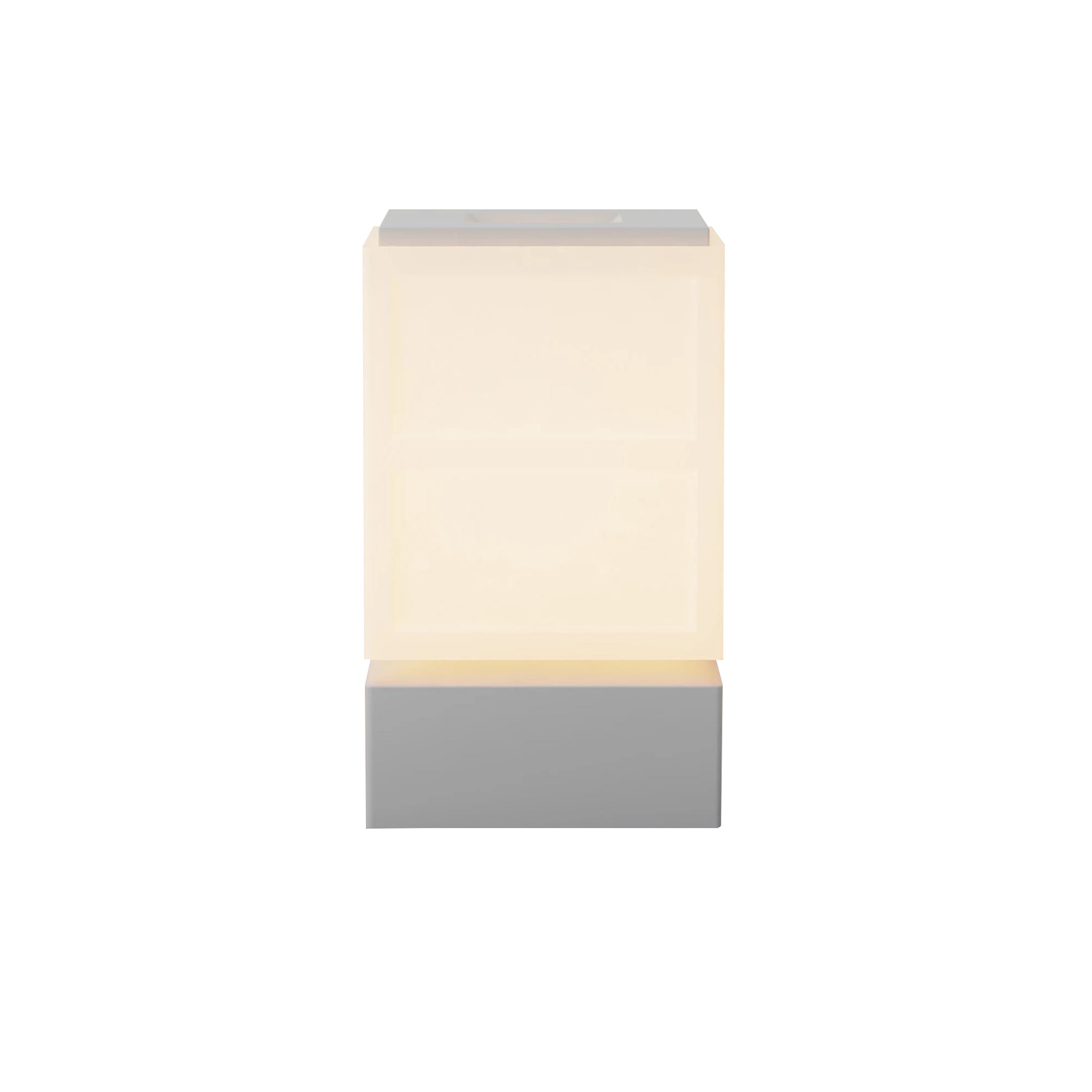 Zen Compact Table Light: Mist