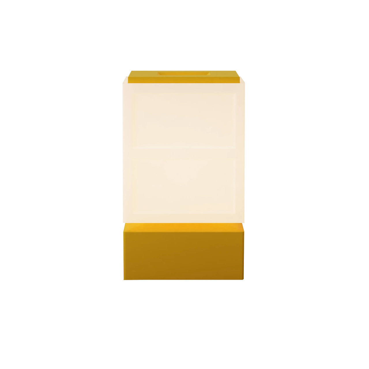 Zen Compact Table Light: Mustard