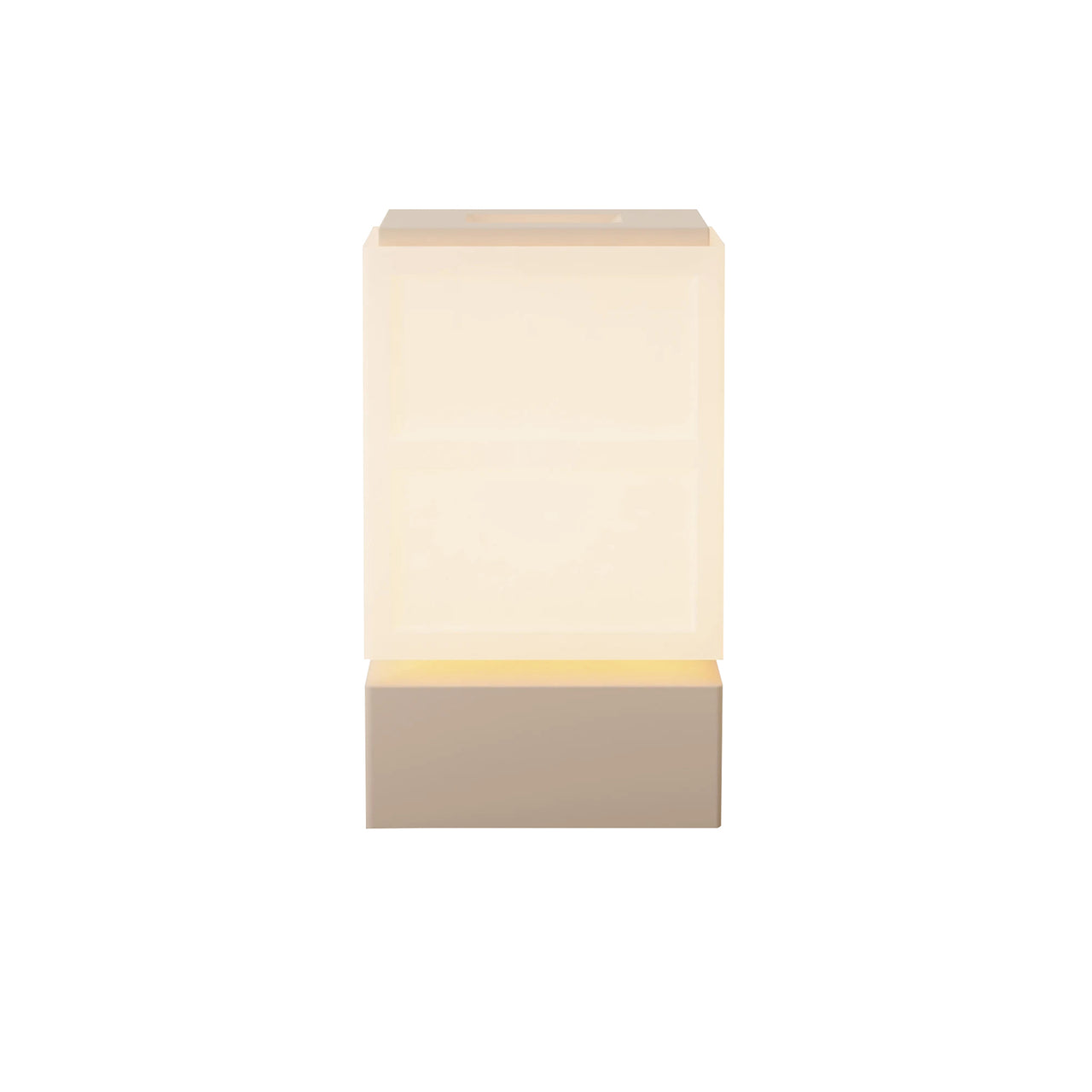 Zen Compact Table Light: Peach