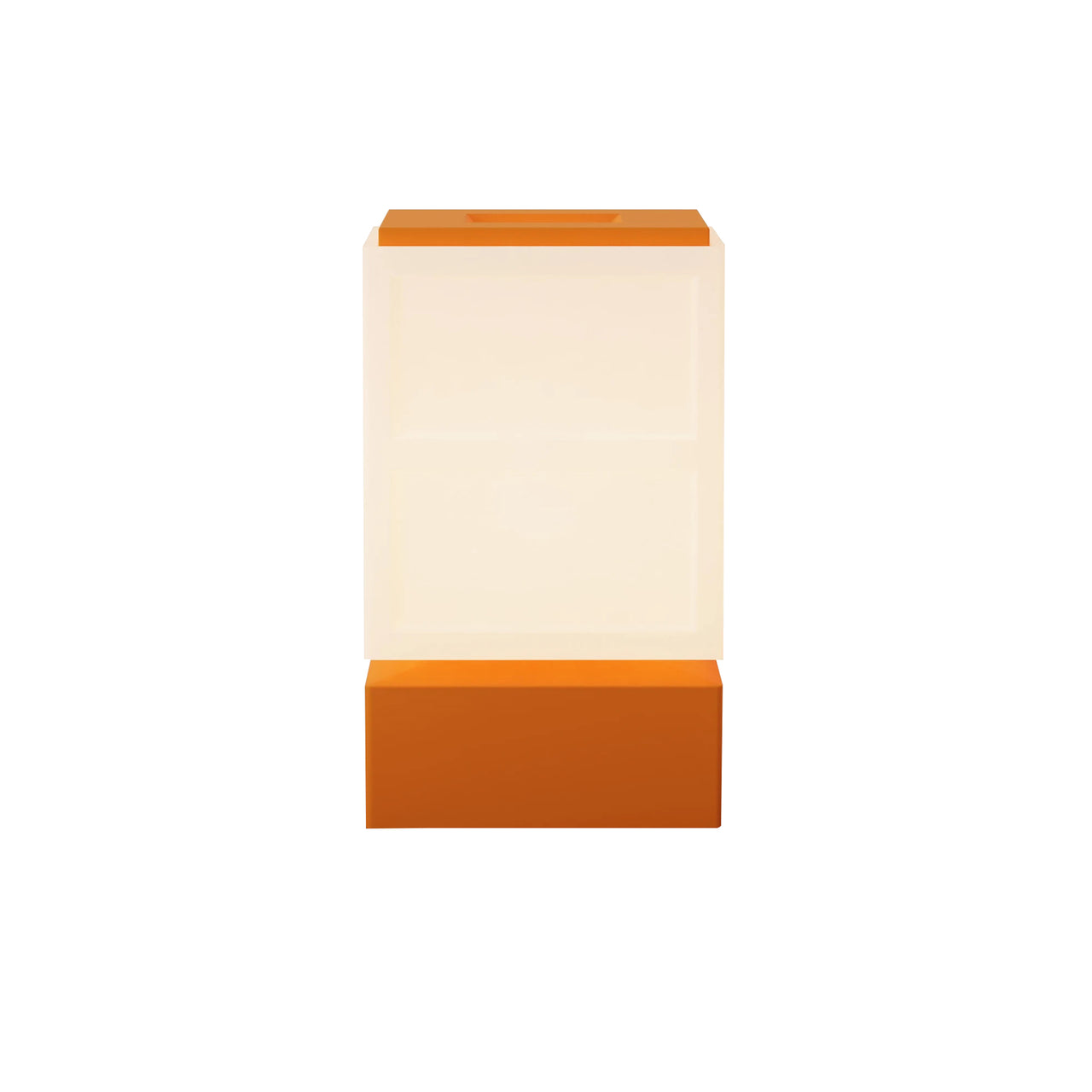 Zen Compact Table Light: Persimmon