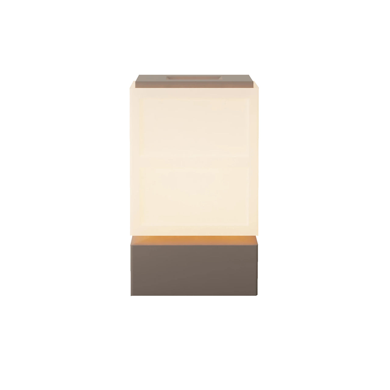 Zen Compact Table Light: Smoke