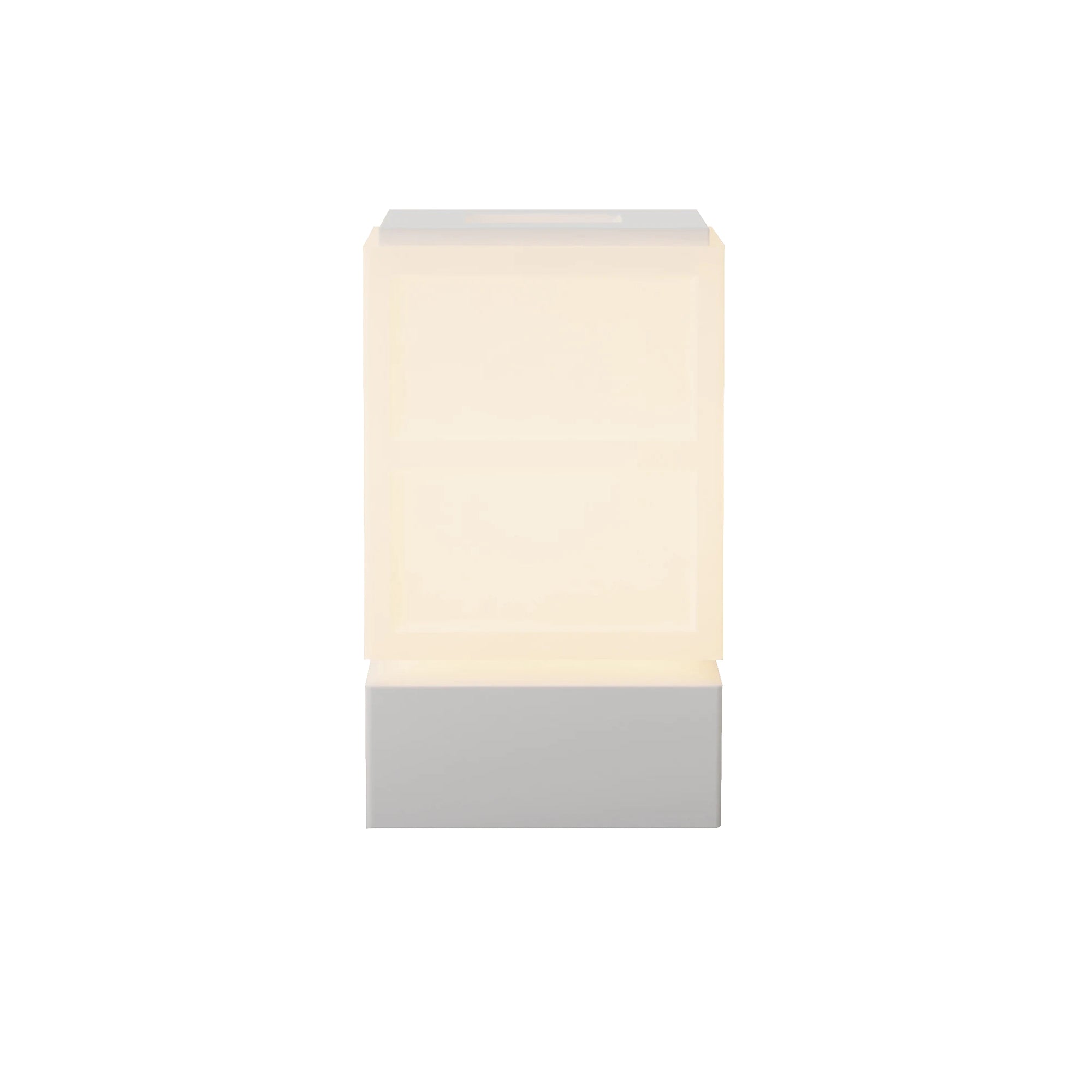 Zen Compact Table Light: Snow