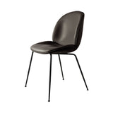 Beetle Dining Chair: Conic Base + Fully Upholstered + Black Matt + Instill 04