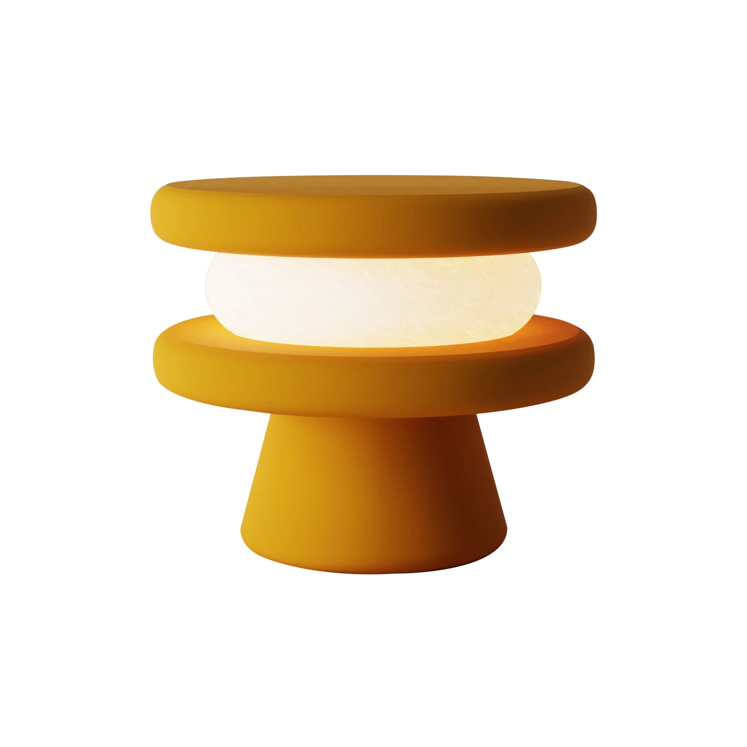 Macaron Table Light: Mustard