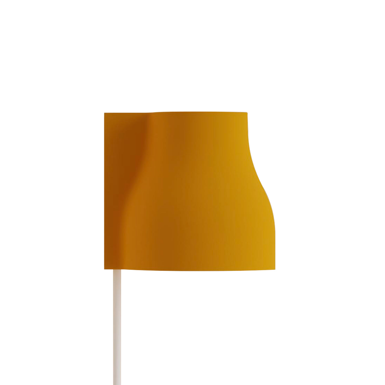 Carve Wall Light: Mustard + Left