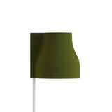 Carve Wall Light: Olive + Left