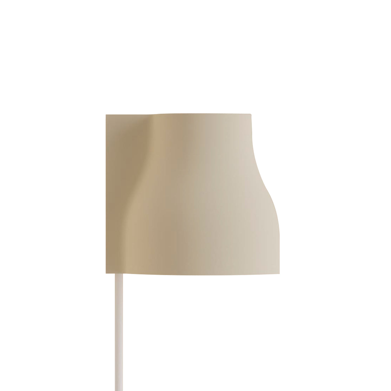Carve Wall Light: Sand + Left