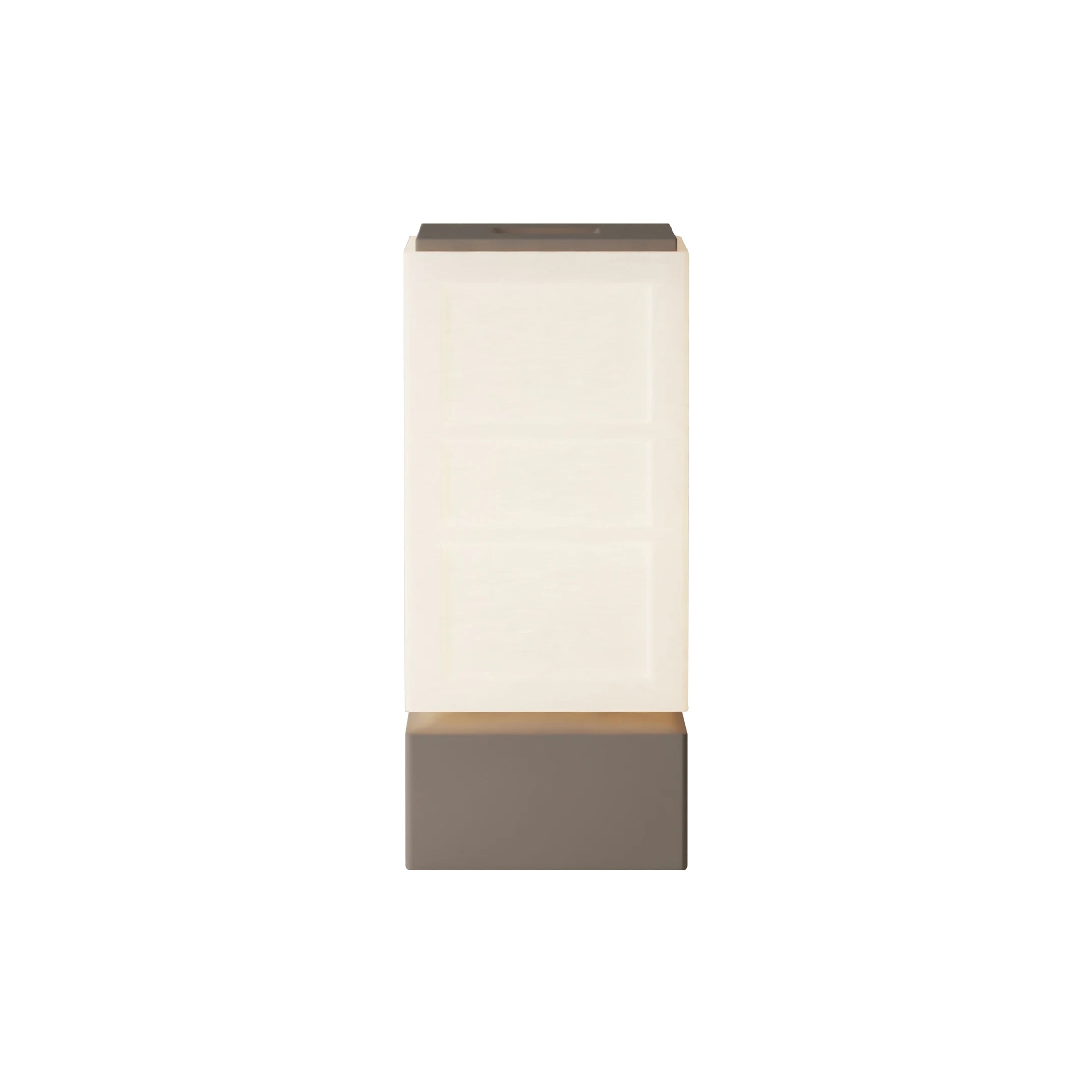 Zen Table Light: Medium + Smoke