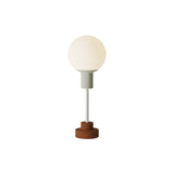 Rossi Table Light: Meadow + Sedona + White