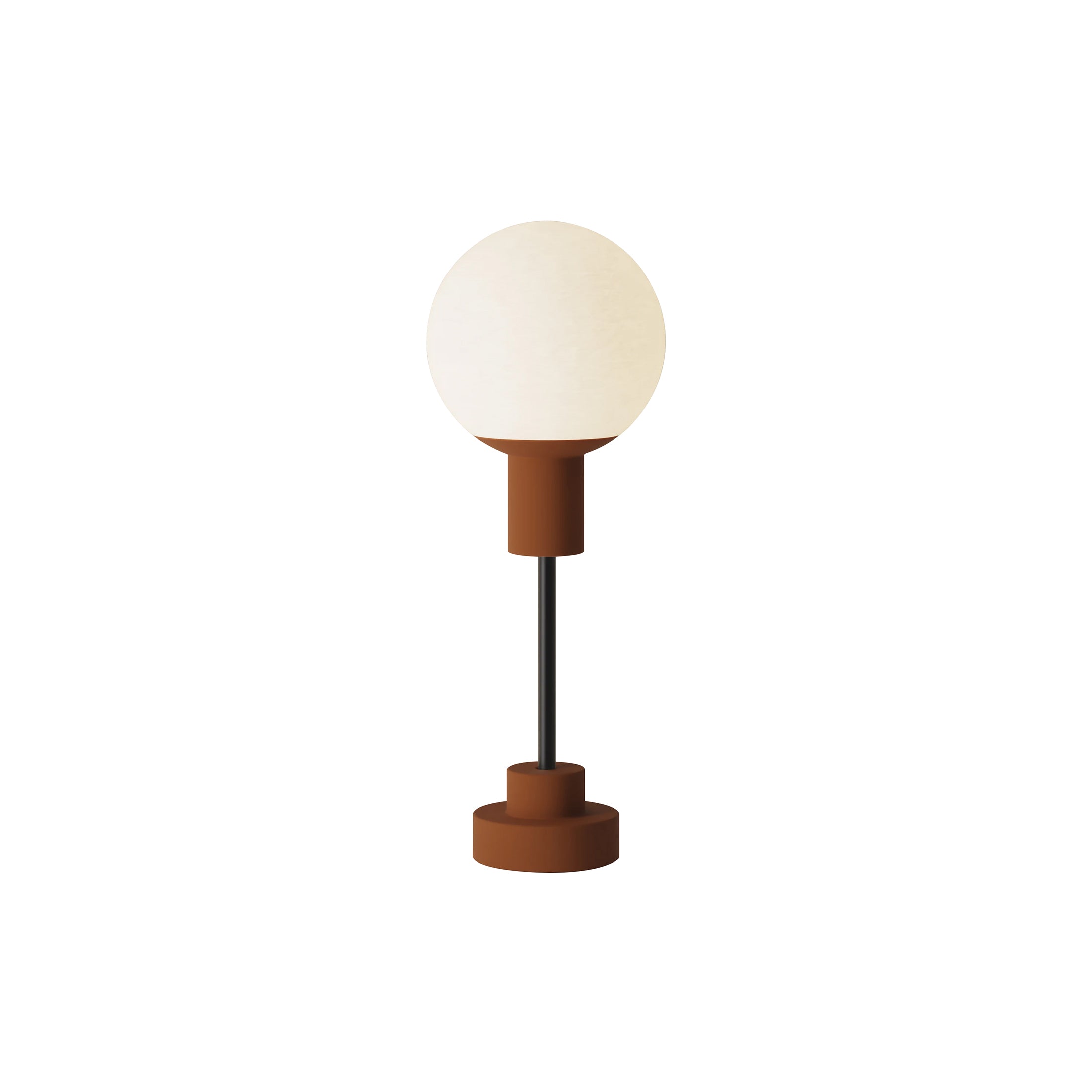 Rossi Table Light: Sedona + Black