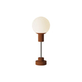 Rossi Table Light: Sedona + Chrome
