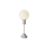 Rossi Table Light: Stone + White