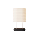 Persiana Table Light: Carbon + White