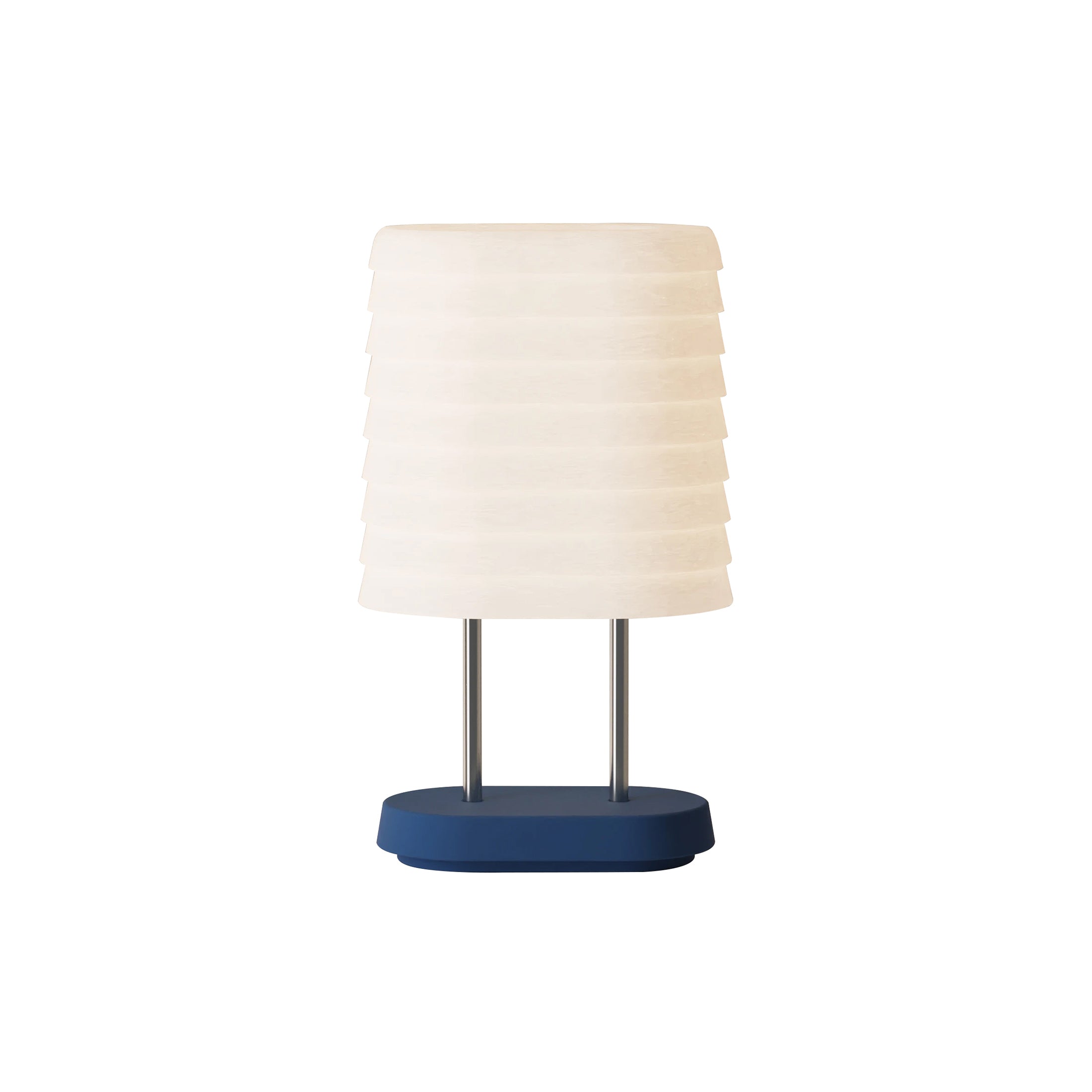 Persiana Table Light: Midnight + Chrome